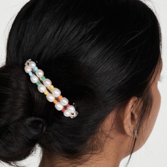 éliou Elba Genuine Pearl Hair Clip - Picture 1 of 7